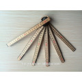 Swedish Style Wooden Folding Ruler